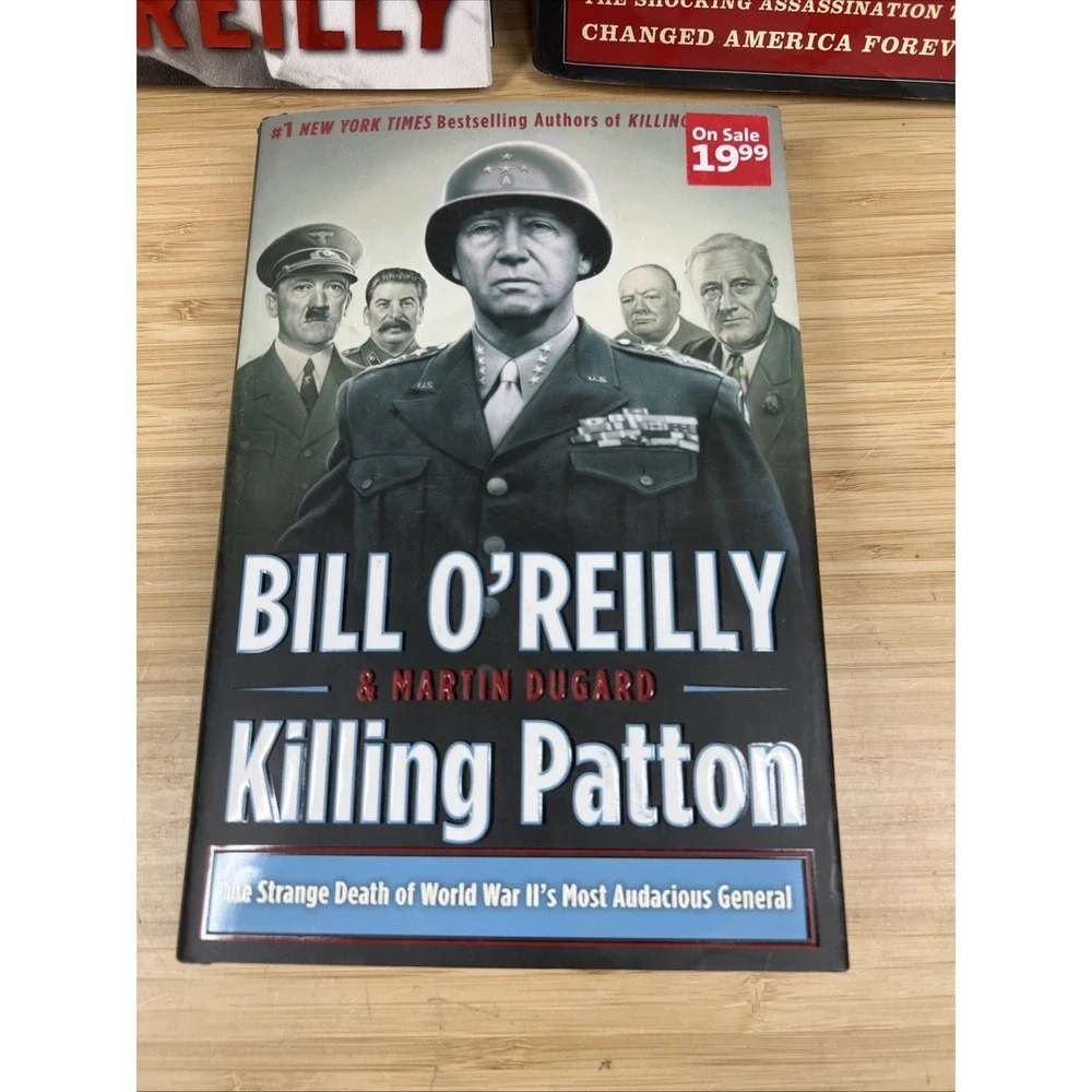 Bill O'Reilly 3 Book Lot Killing Lincoln Killing‎ Patton Bold Fresh Piece HC